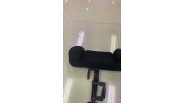 Adjustable wheelchair headrest