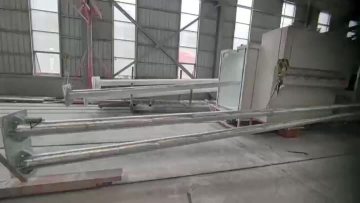 Steel lamp post
