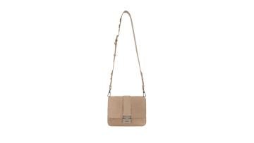 Retro Style Genuine Leather Suede Pillow Shoulder 
