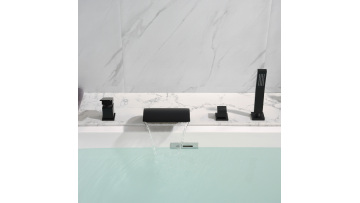 Bathtub spout with hand shower