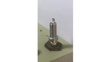 Iridium spark Plug Electrode Test