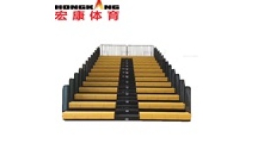 FIBA Approved Front Mounted Folded Telescopic Bleachers HKCG-KTY-B2 Stadium Seat Stadium Chair1