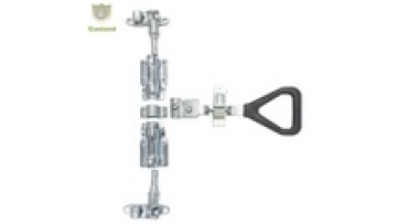 GL-11134 22mm Triangular Handle Trailer Bar Door Lock1
