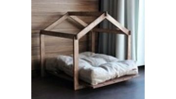 canvas solid wood  practical  indoor assemble  balcony  living room wooden cat Detachable  pet house1