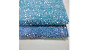 2024 Hot Sale Blue Series Velvet Sequins Fabric Cloth Of Sequin Velvet Sofa Fabric1
