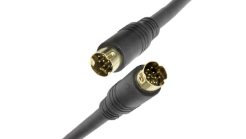 Wholesale high quality new origin Black 8 Pin Mini Din Male date wire wiring harness Cable For Audio System smart watch1