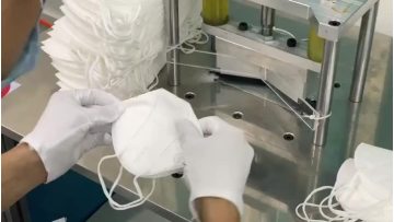 Non-woven Disposable Face Mask Earloop Kn95 - Buy Kn95 Mask Ffp2,5ply Kn95,Kn95 Face Mask With Earloop Product .mp4