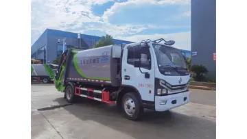 New Arrival Dongfeng 4X2 9.5cbm 165HP High-Efficiency Waste Compactor Truck1