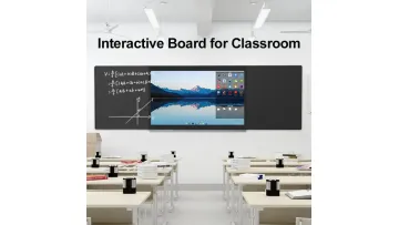 4K LCD Interactive Board All in One Touch Screen Activity Board Classroom Nano Blackboard1