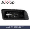 AUTOTOP 8.8" Android 10 Car Head Unit GPS Navigation For Audi Q5 2009-2016 Car Radio Stereo Multimedia Player Steering Wheel