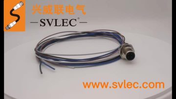M12 A-code pre-wired installation