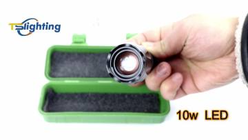 Aluminum Alloy Waterproof Tactical Flashlight Rechargeable led Flashlights For Outdoors1