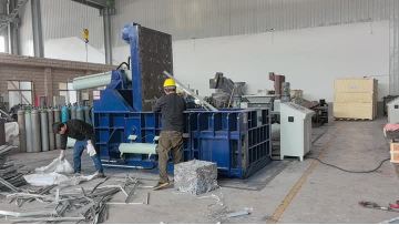 Aluminium Metal Scrap Baling Machine