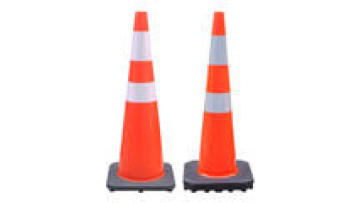 Wholesale High Quality Road Safety Cone Para Senalizacion De Seguridad Vial Reflective PVC Orange Traffic Cones1