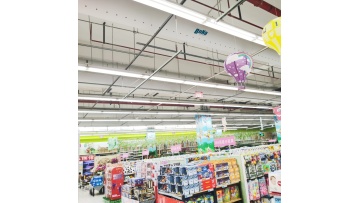 What are the advantages of air duct application in the supermarket industry?