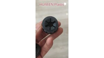Plastic base for screw