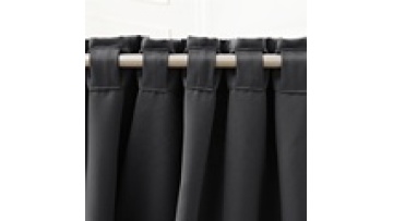 Thermal Insulated blackout curtains loops tape belts curtain with blackout cortinas1