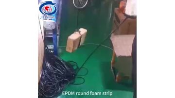 EPDM round foam sealing strip
