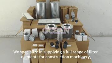 We specialize in supplying a full range of filter elements for construction machinery, including air filters, engine oil filters, fuel filters, hydraulic filters and cabin air filters.