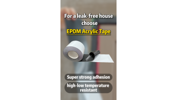EPDM Acrylic Tape for Roof and Wall Joint Sealing