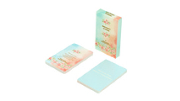 Support Full Customization Printing Healing Praise Cards Game Positive Affirmation Cards Faces and Back with Tuck Box1