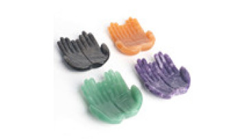 Wholesale High Quality Hand Carved Mixed Materials Healing Hand Figinure for Meditation1