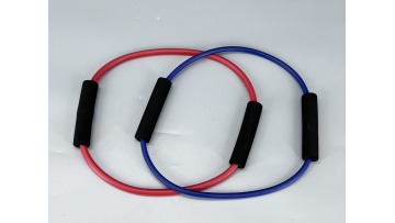 Fitness latex resistance tube