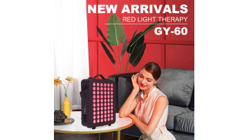 Portable red light therapy panel