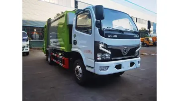 High Efficiency & Energy Saving Dongfeng 4X2 7.5cbm High-Density Refuse Truck1