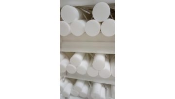 60mm White POM Rod