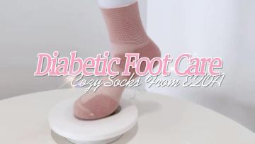 High Quality Natural bamboo socks diabetic Breathable diabetic copper socks diabetic socks extra large1