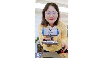 compact thread stainless steel ANGLE SEAT VALVE pneumatic control single acting normally closed actuator1
