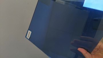 dark blue reflective glass