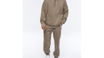 Unisex Custom Oversized Cosy Joggers Sets Cotton Fleece Hoodie Tracksuit Couple Sweatsuit1