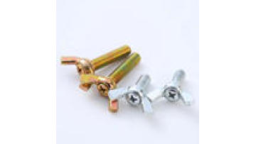 Carbon Steel DIN316 Wing Screws Butterfly Wing Bolt Butterfly Thumb Hand-turned Disc Bolts Hand-turned Screws1