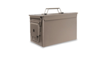 Hot Selling Water Resistant Metal Bullet Storage Box Green Black Tan 50cal Steel M2A2 M2A1Ammo Box1