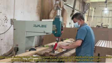 Rustic Wood Bookshelf Production