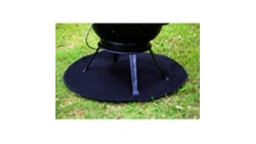 High Quality Fire Retardant BBQ Under Grill Mat1