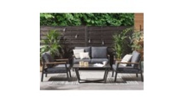 Free sample High density sponge   Metal  Aluminum alloy Waterproof household Hotel Patio Outdoor Garden sofa1