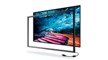 Factory directly sale 43/49/55/60 inch or customized size aluminum alloy infrared  20 points touch frame1