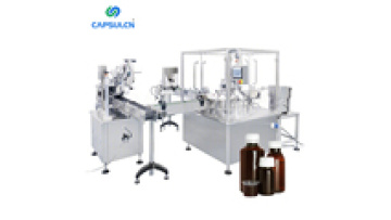Automatic Rotary 4 Heads Liquid Laundry Detergent Soap Filling Machine Production Line Liquid Filling Labeling Machine Bottle1