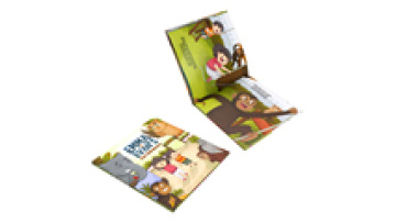China Printing Company Custom Full Colour Children's Book Illustrater Hard Cover Book Printing1