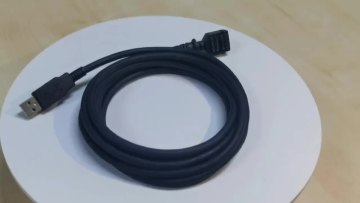 Pretty Durable Double IDC 14pin To  Usb 2.0   Scanning Pos Machine  Gun    Vx820 Verifone Cable1