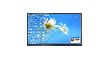 75-inch conference all-in-one machinewith camera