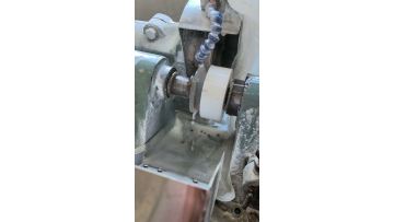 Inverted edge polishing processing