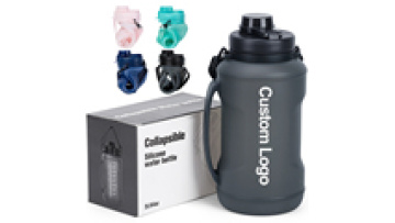 Hot Selling Product Outdoor Sports Bottle Foldable Collapsible Silicone Water Bottle With Custom Logo1
