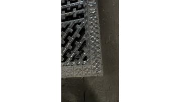 Special pattern water grate