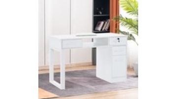 Modern style wholesale Free sample New models tempering glass wireless charge furniture Beauty salon Manicure Nail table1