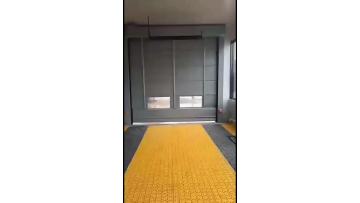 PVC piled up door 5