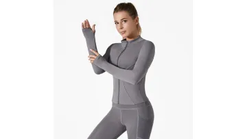 Women's Two-Piece Casual Zipper Wide-Leg Jogging Sportswear1